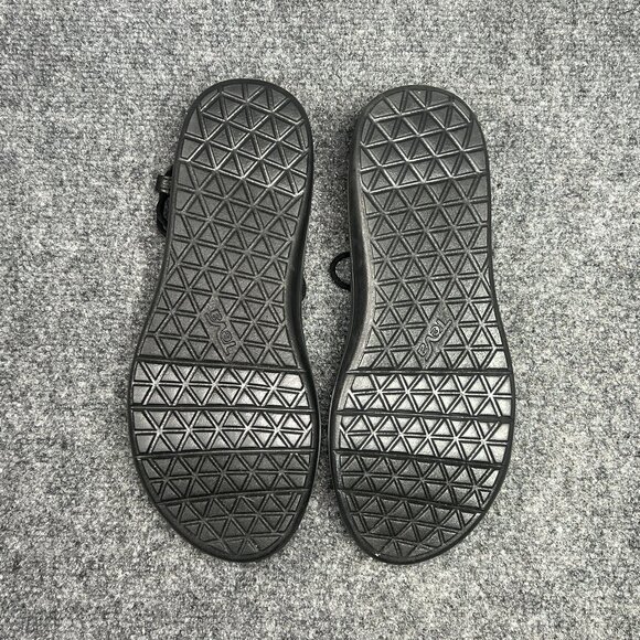 Teva Voya Infinity Sandals Womens Size 9 Black Athletic Recovery Beach Flip Flop - Picture 9 of 12